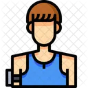 Esportista Atleta Menino Ícone