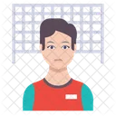 Esportista Masculino Profissional Ícone