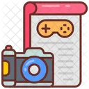 Esports Journalism Esports Media Reportage Symbol