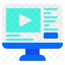 Video Streaming Live Icon