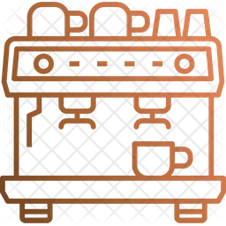 에스프레소 머신  아이콘