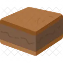 Espresso Brownies Dessert Icon