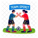 Esprit Dequipe Match Sportifs Icône