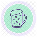 Espuma de cerveza  Icono