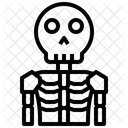 Esqueleto Anatomia Assustador Ícone