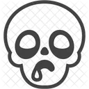 Esqueleto Halloween Fantasma Icono