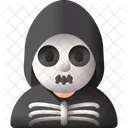 Esqueleto Cranio Osso Ícone