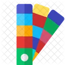 Esquema de cores da paleta de cores  Ícone