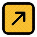 Arriba Derecha Diagonal Arriba Icon