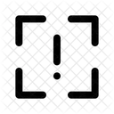 Esquinas De Exclamacion Advertencia Alerta Icono