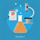 Test Informatique Laboratoire Icône