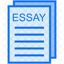 Essay Writing Education Icon
