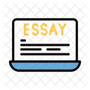 Essay Online Learning Icon