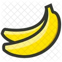 Essen Banane Bananen Symbol