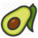 Lebensmittel Avocado Obst Symbol