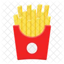 Essen Pommes Pommes Symbol