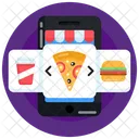 Essens App Pizza App Online Pizzabestellung Symbol