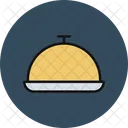 Speiseteller Cloche Teller Symbol