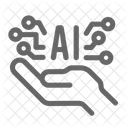 Kunstlich Intelligenz Technologie Symbol