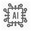 Kunstlich Intelligenz Technologie Symbol