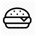 Essen Burger Schnell Symbol