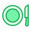 Besteck Esszimmer Teller Symbol