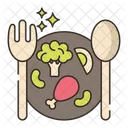 Essen Speisegericht Gericht Symbol