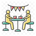 Festival Werbung Essen Symbol
