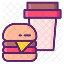 Essen und Getränke  Symbol
