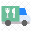 LKW Lieferung Essen Icon