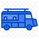 Van Wohnwagen Wohnmobil Anhanger Streetfood Truck Symbol