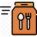 Lebensmittellieferservice  Symbol