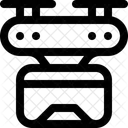 Essenslieferdrohne  Symbol