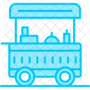 Imbisswagen Stadtelemente Wagen Symbol