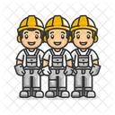 Vaccine Social Responsibility Front Line Workers Icon