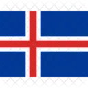 Est Ce Que L Islande Drapeaux Iso Icône