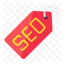 Etiqueta Etiqueta Seo Marketing Icono