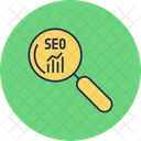 Pesquisa De SEO Encontrar Lupa Icon