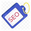 Etiqueta SEO Etiqueta SEO Cartao SEO Ícone