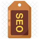 Etiqueta SEO Etiqueta SEO Cartao SEO Ícone