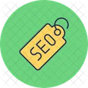 Tag Seo Cracha Rotulo Icon