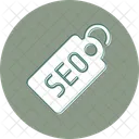 Tag Seo Cracha Rotulo Icon