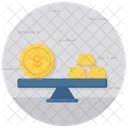 Estabilidad Empresarial Estabilidad Financiera Equilibrio Financiero Icono