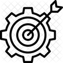 Objetivo Establecimiento Exito Icon