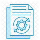 Registros Archivos Documento Icono