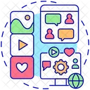 Establish Social Media Community Icon