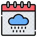 Chuva Chuvoso Estacao Icon