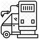 Carregamento Estacao Eletrico Ícone