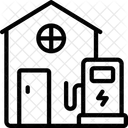 Estação de carregamento doméstico  Ícone