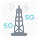 Estacao De Transferencia 5 G Estacao De Transferencia Base 5 G Ícone